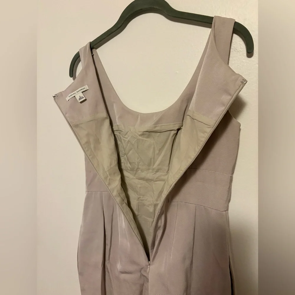 Banana Republic Soft Beige Sleeveless Mini Dress - Picture 7 of 7